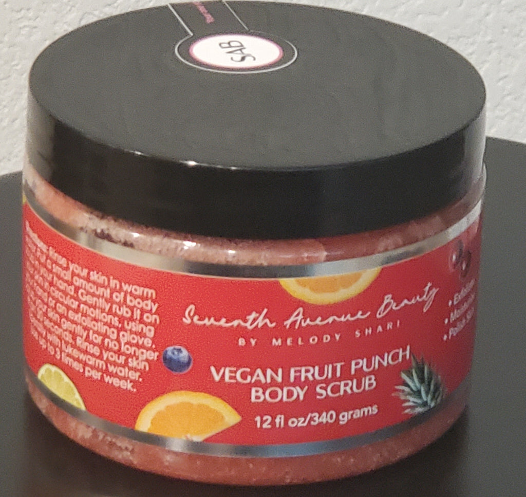 Seventh Avenue Beauty Vegan Fruit Punch Body Scrub