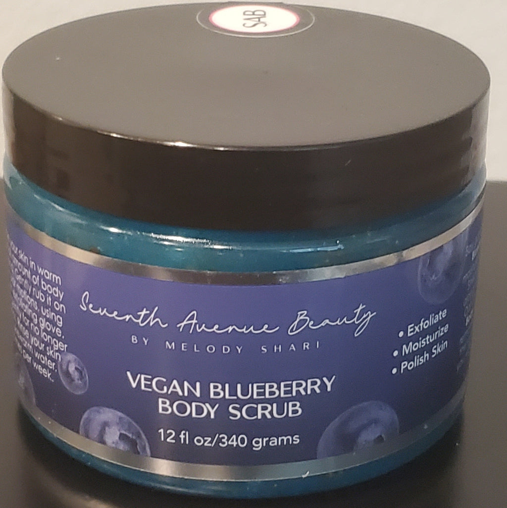 Seventh Avenue Beauty Vegan Blueberry Body Scrub