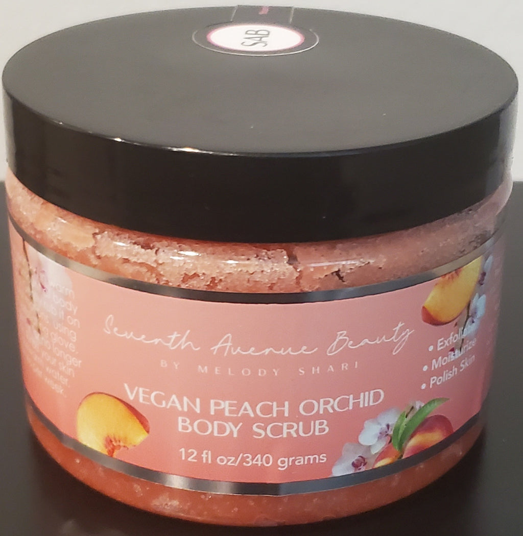 Seventh Avenue Beauty Vegan Peach Orchid Body Scrub