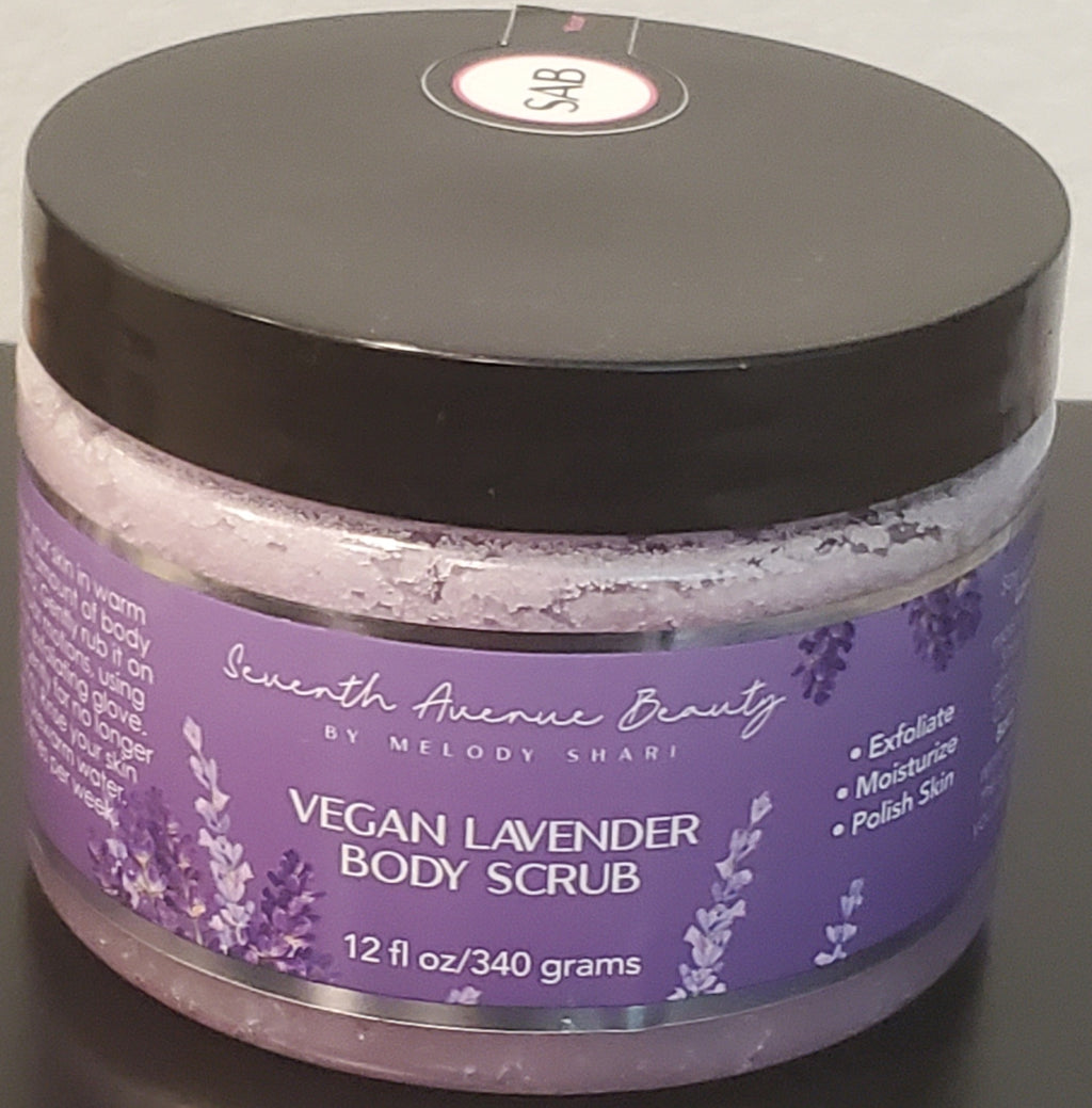 Seventh Avenue Beauty Vegan Lavender Body Scrub