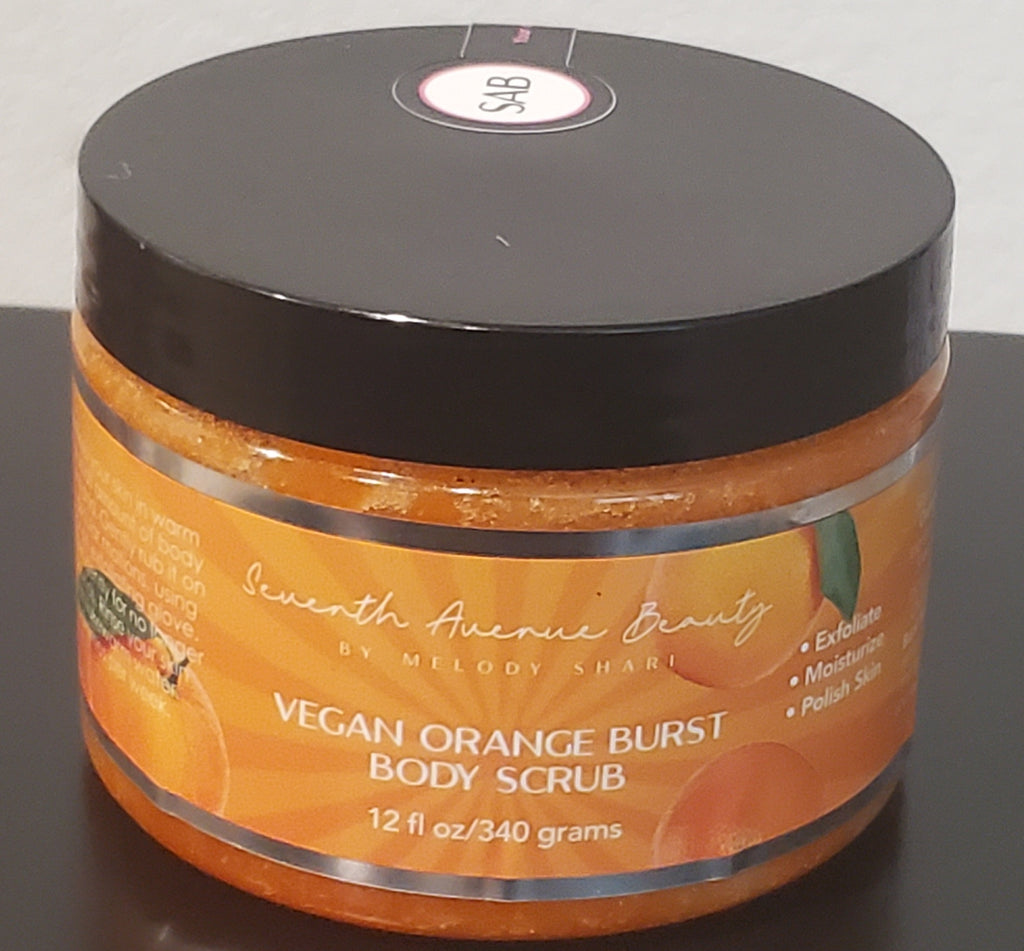 Seventh Avenue Beauty Vegan Orange Burst Body Scrub
