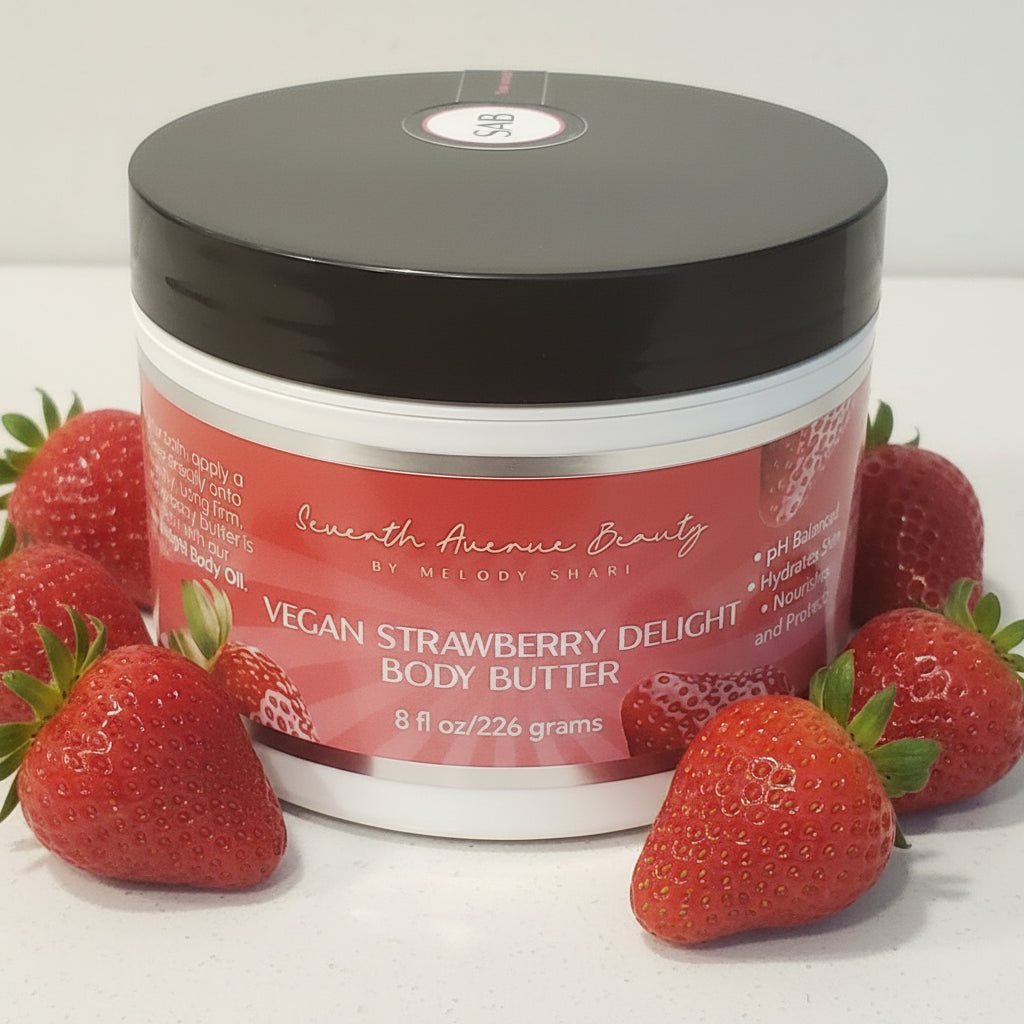 Seventh Avenue Beauty Vegan Strawberry Delight Body Butter