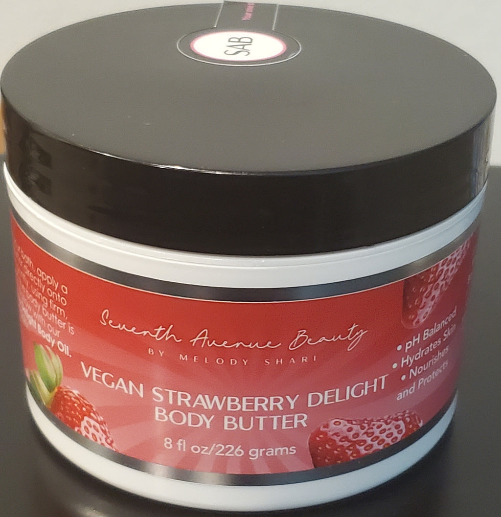 Seventh Avenue Beauty Vegan Strawberry Delight Body Butter