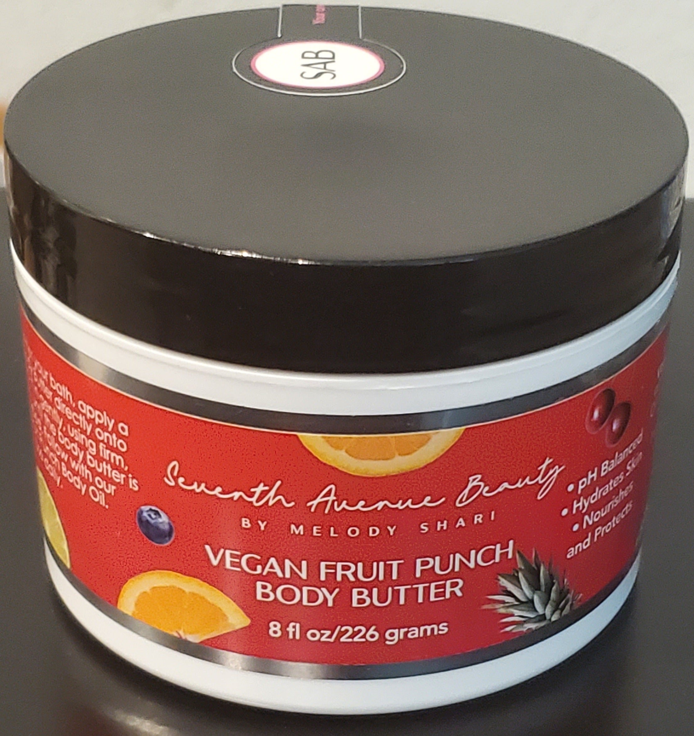 Seventh Avenue Beauty Vegan Fruit Punch Body Butter