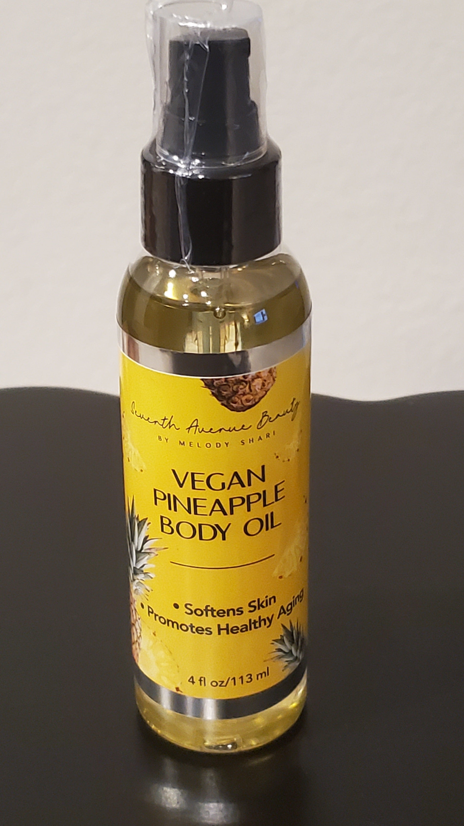 Seventh Avenue Beauty Vegan Pineapple Body Oil