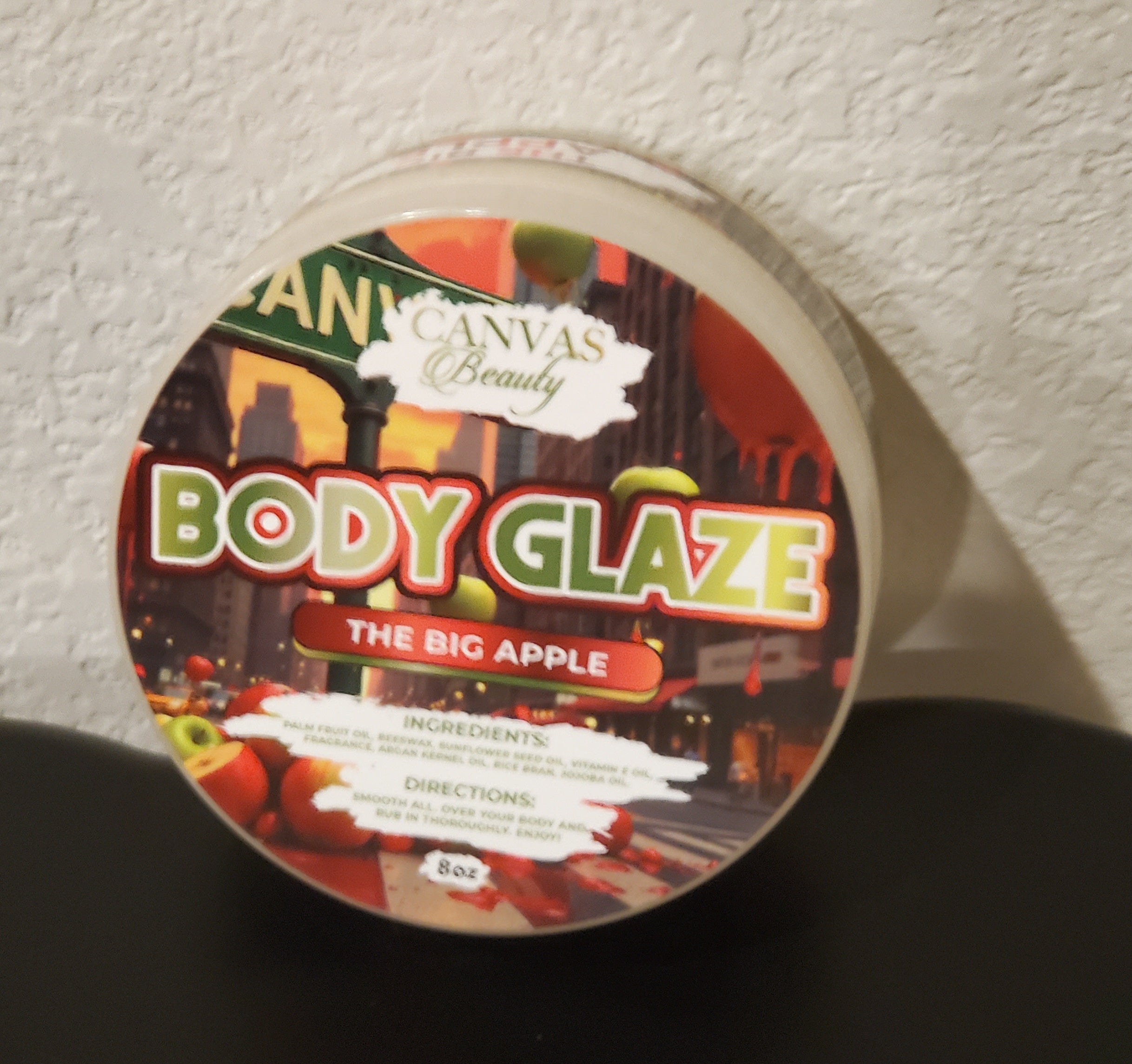 CANVAS Beauty Brand Lg Size Body Glaze (The Big Apple)