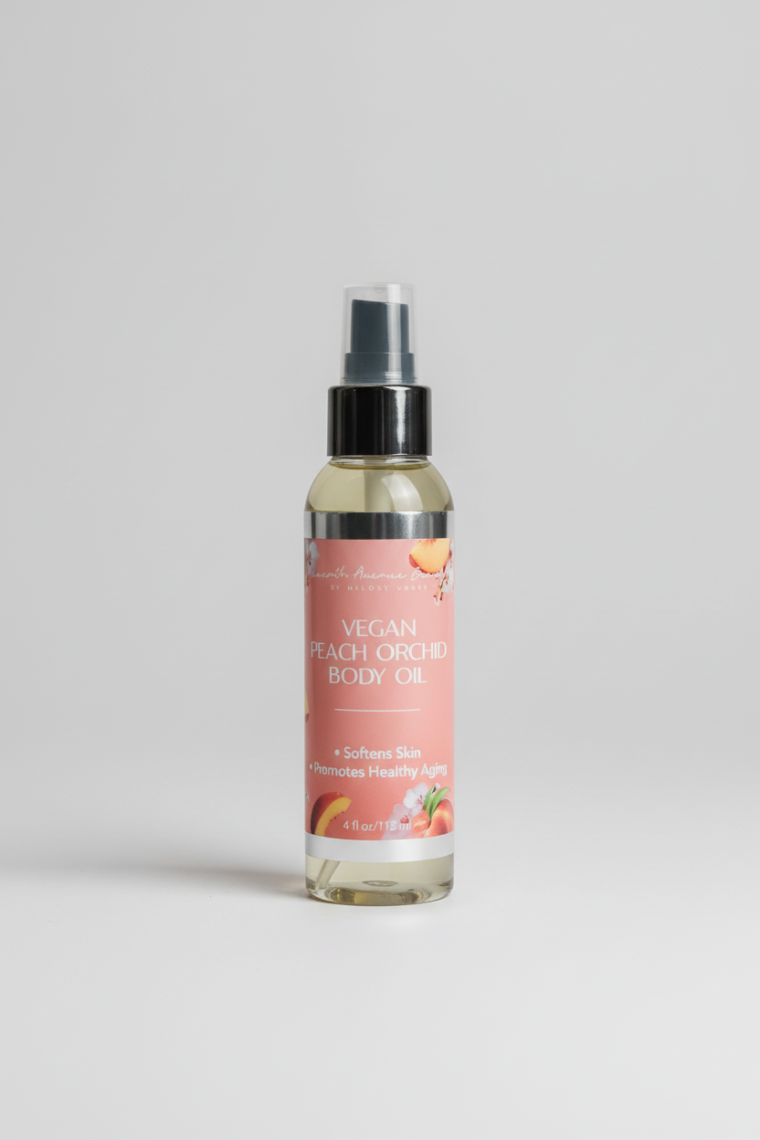 Seventh Avenue Beauty Vegan Peach Orchid Body Oil