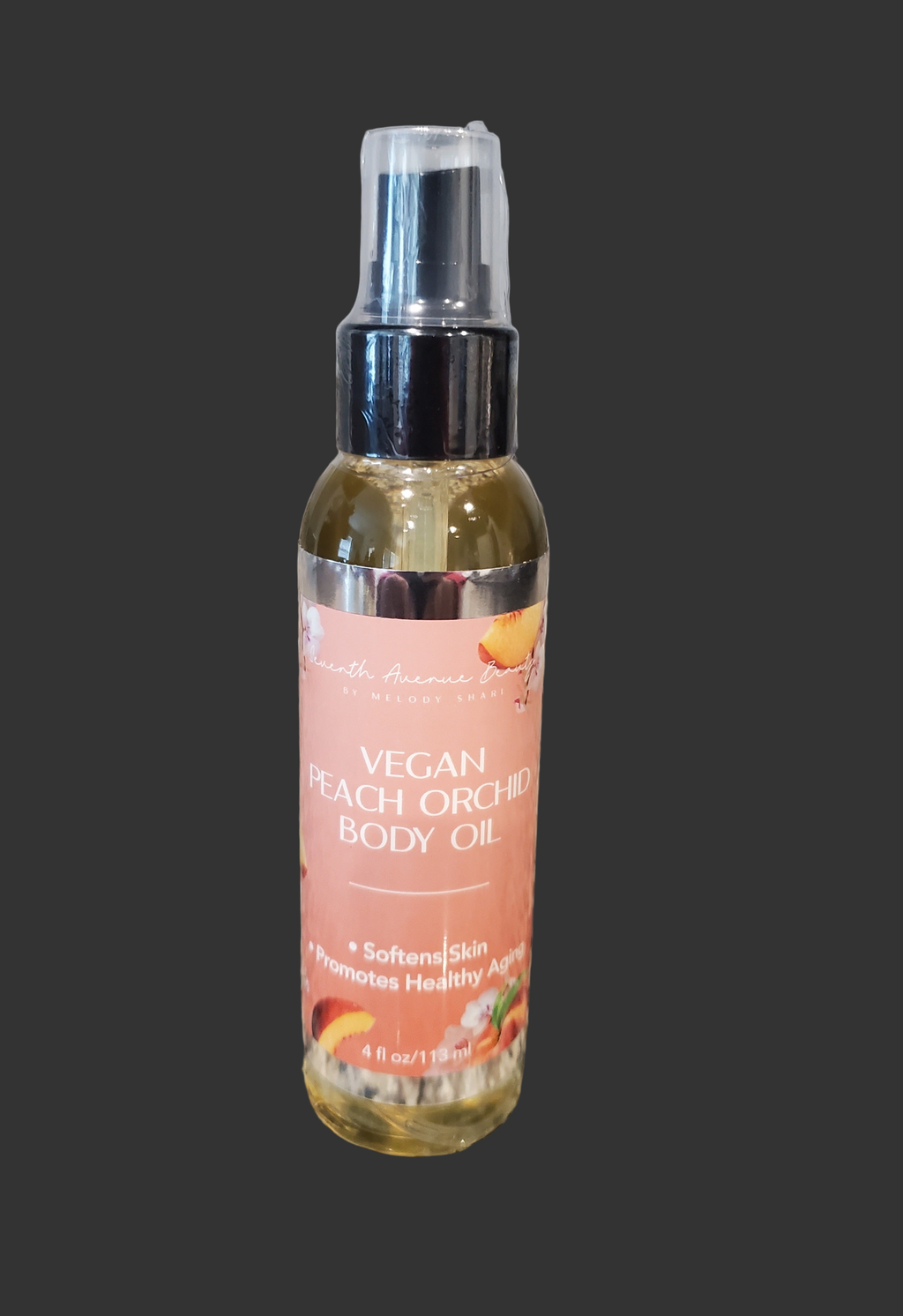 Seventh Avenue Beauty Vegan Peach Orchid Body Oil