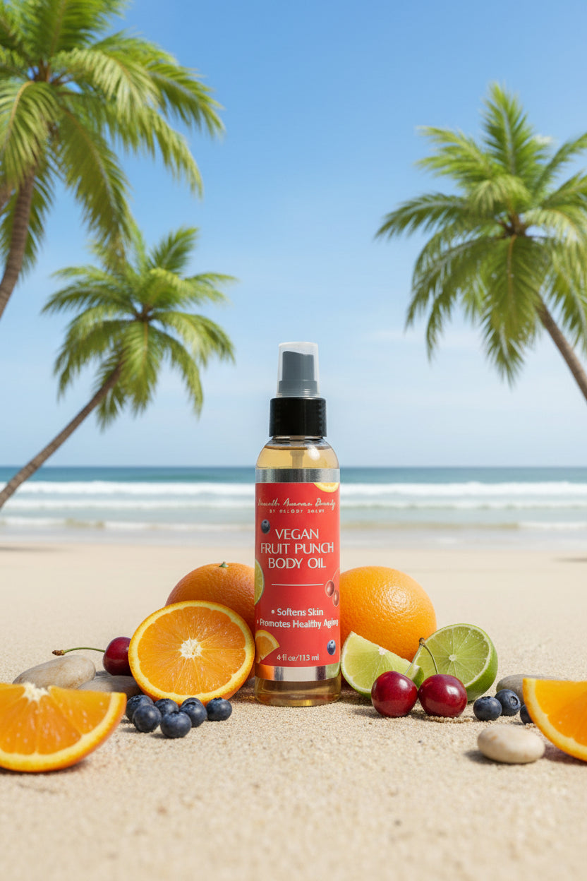 Seventh Avenue Beauty Vegan Fruit Punch Body Oil