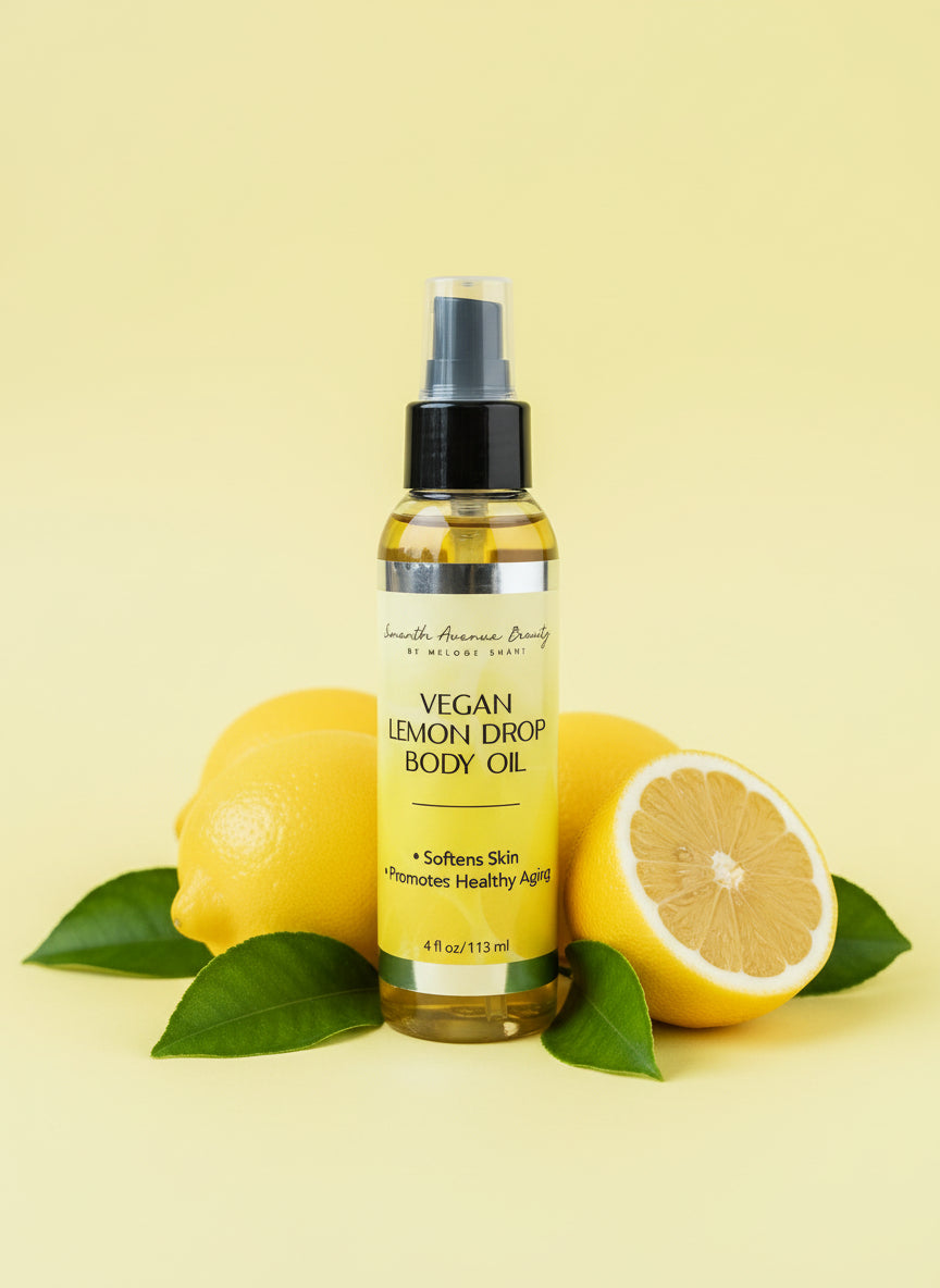 Seventh Avenue Beauty Vegan Lemon Drop Body Oil