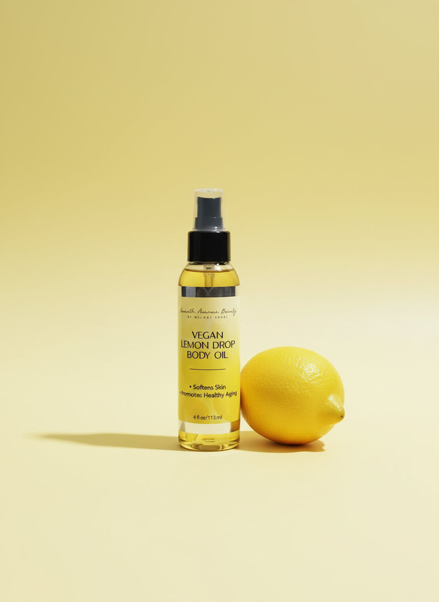 Seventh Avenue Beauty Vegan Lemon Drop Body Oil