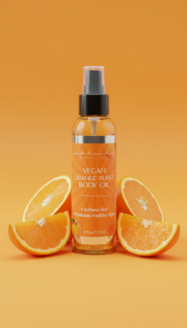 Seventh Avenue Beauty Vegan Orange Burst Body Oil