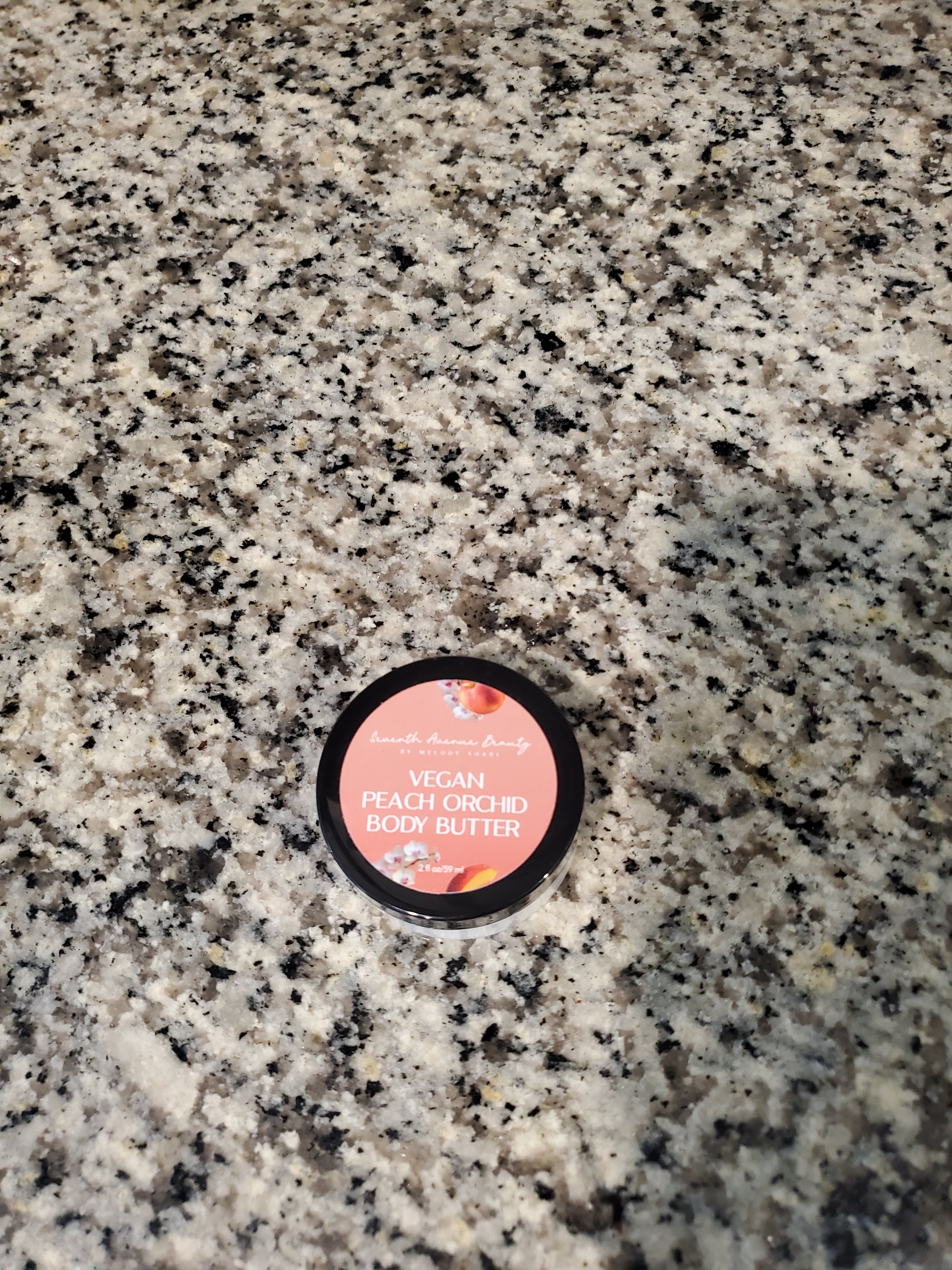 Seventh Avenue Beauty Travel Size Vegan Peach Orchid Body Butter