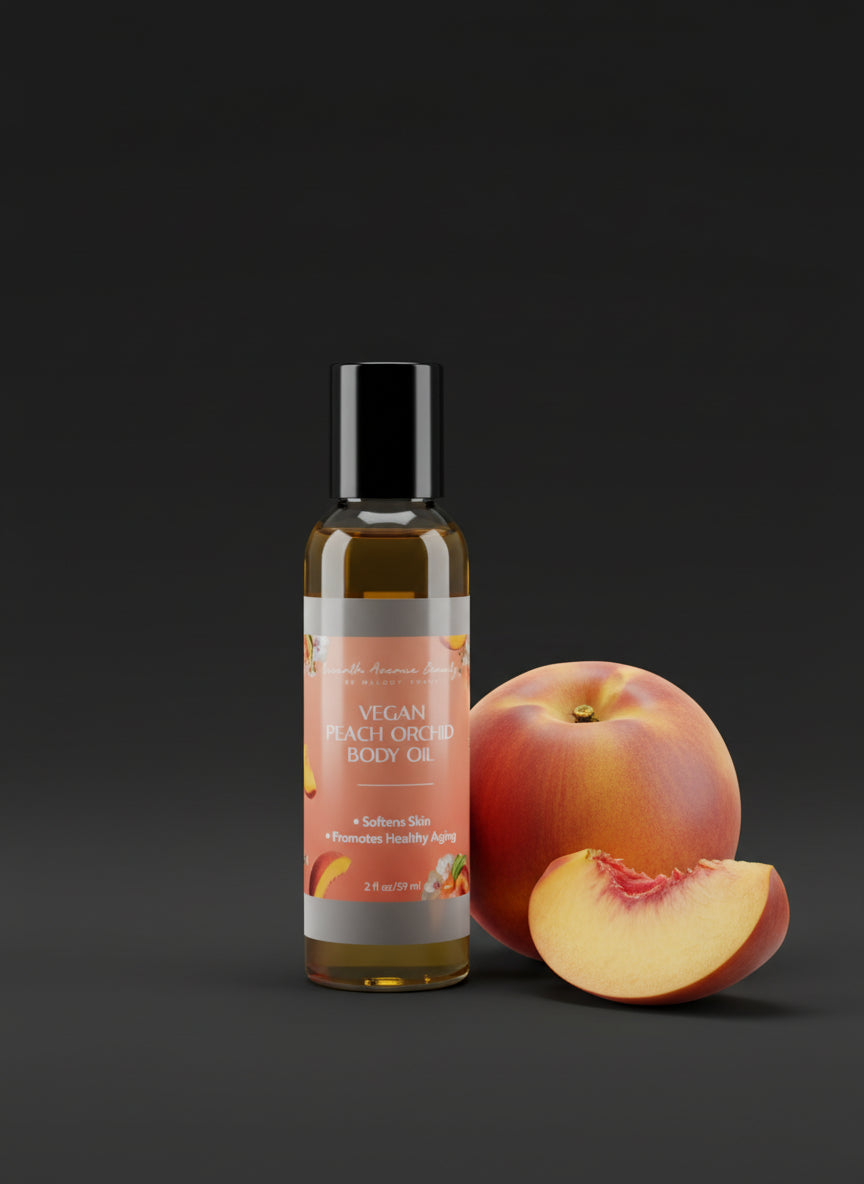 Seventh Avenue Beauty Travel Size Vegan Peach Orchid Body Oil