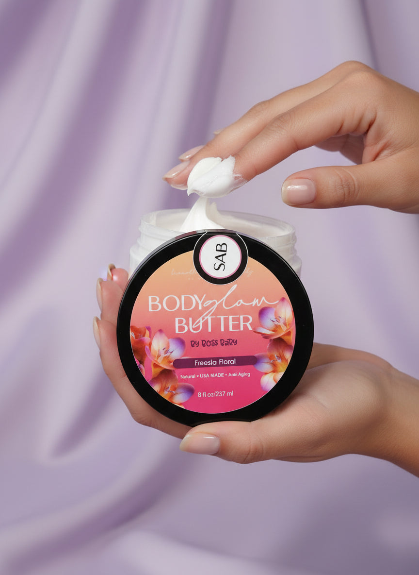 Seventh Avenue Beauty Freesia Floral Body Glow Butter