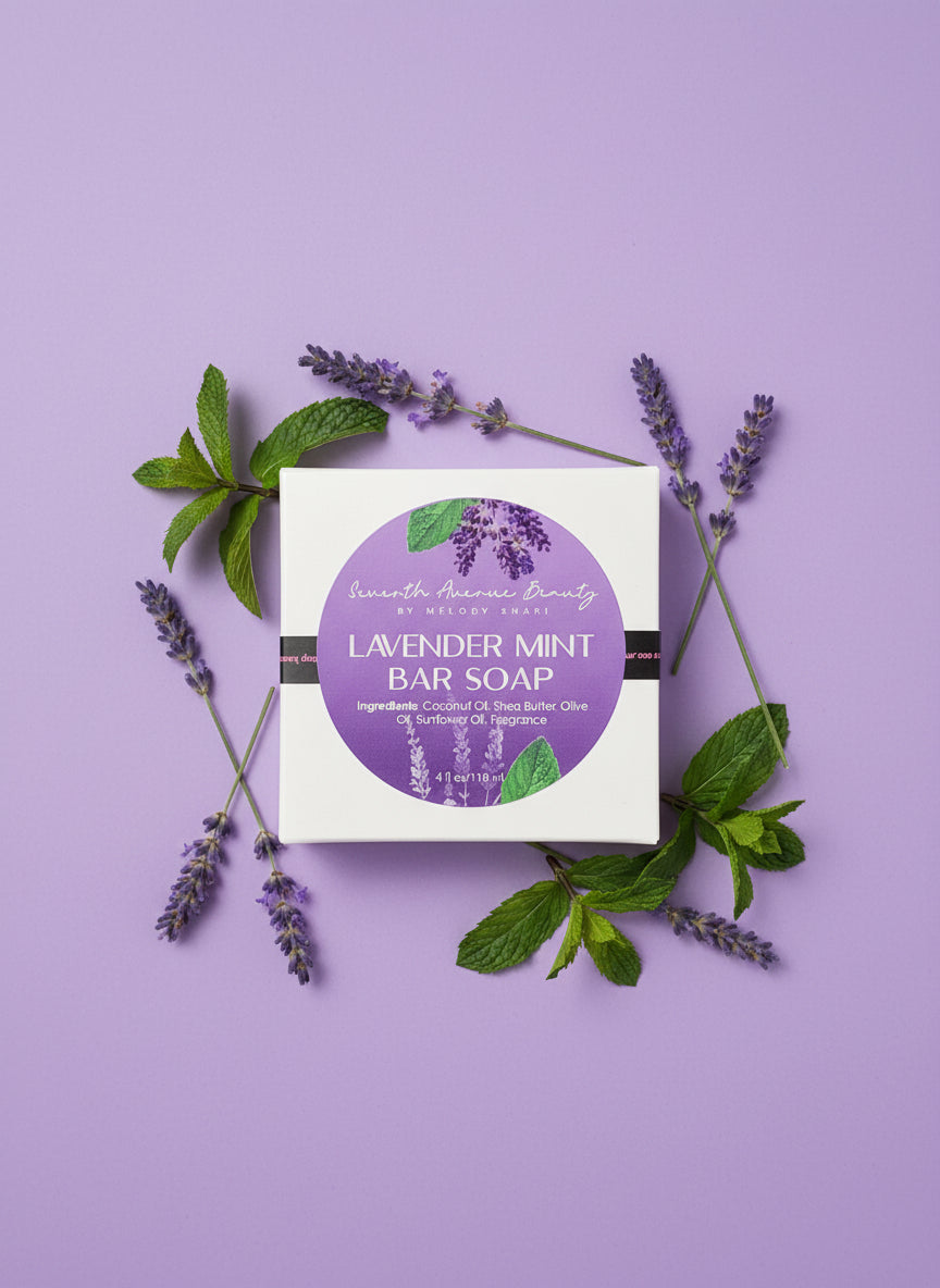 Seventh Avenue Beauty Lavender Mint Bar Soap