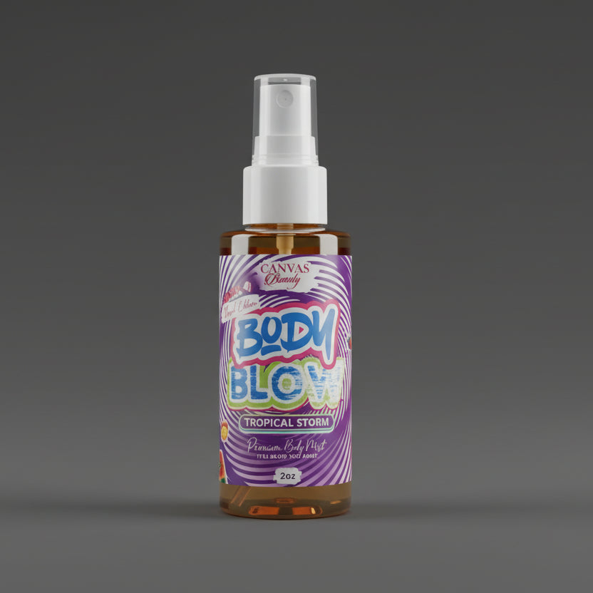 CANVAS Beauty Brand Travel Size Body Blow (Tropical)