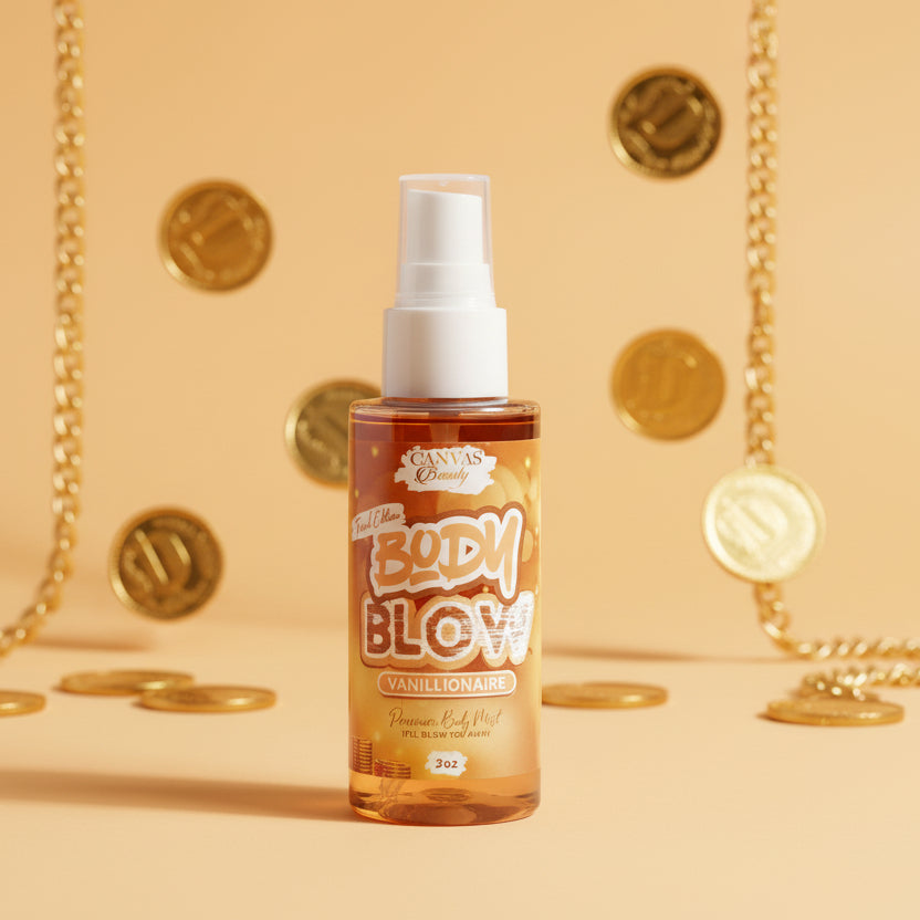 CANVAS Beauty Brand Travel Size Body Blow (Vanillionaire)*A little leaked out* Discounted