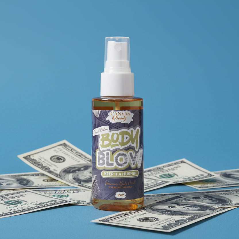 CANVAS Beauty Brand Travel Size Body Blow (Keep It A Hunnid)