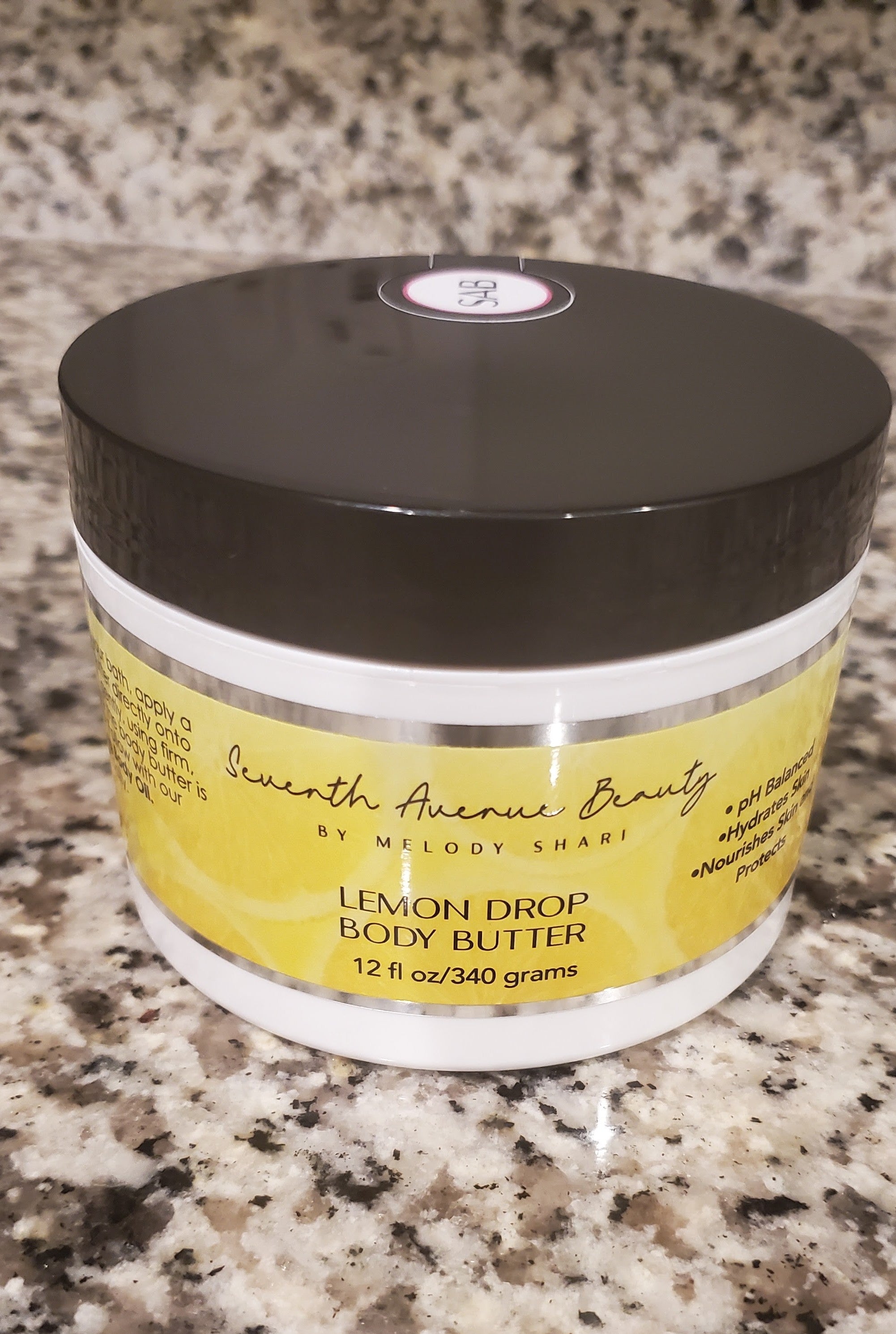 Seventh Avenue Beauty Vegan Lemon Drop Body Butter