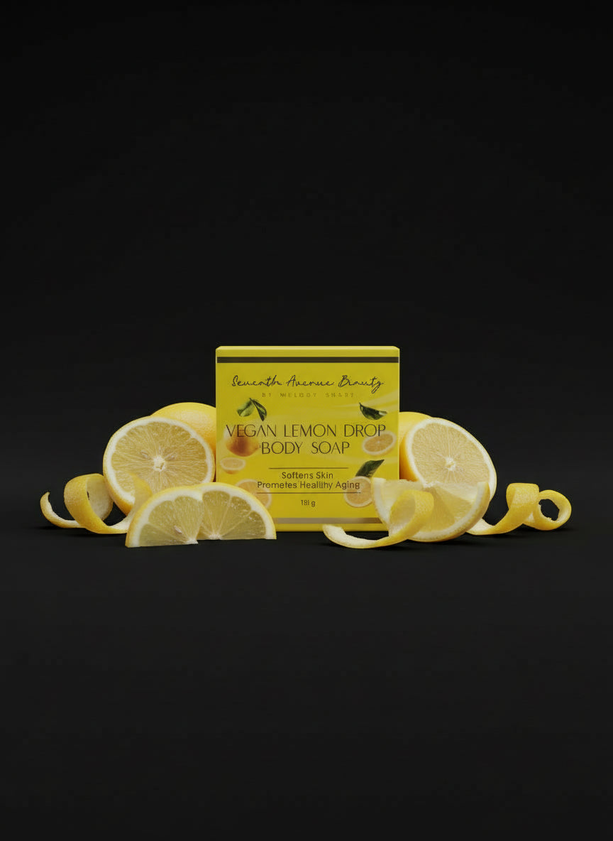 Seventh Avenue Beauty Vegan Lemon Drop Bar Soap