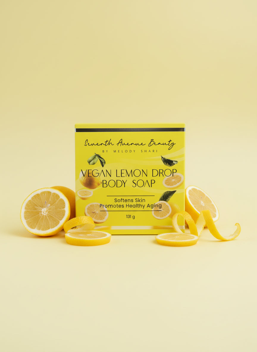 Seventh Avenue Beauty Vegan Lemon Drop Bar Soap