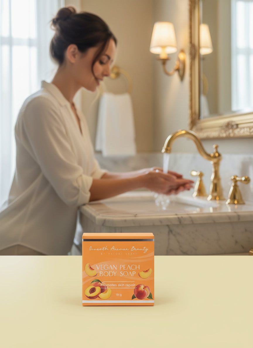 Seventh Avenue Beauty Vegan Peach Body Soap