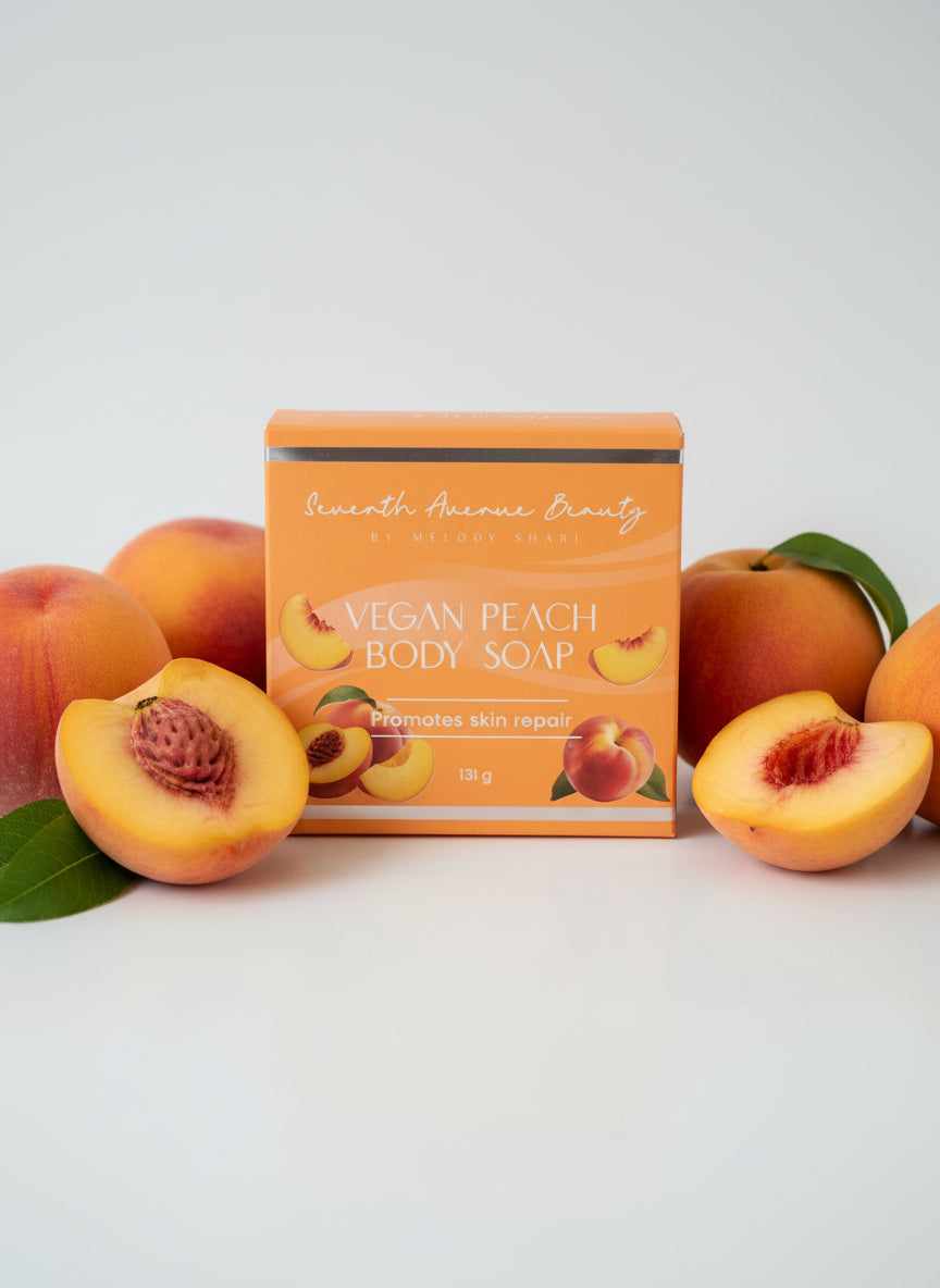 Seventh Avenue Beauty Vegan Peach Body Soap