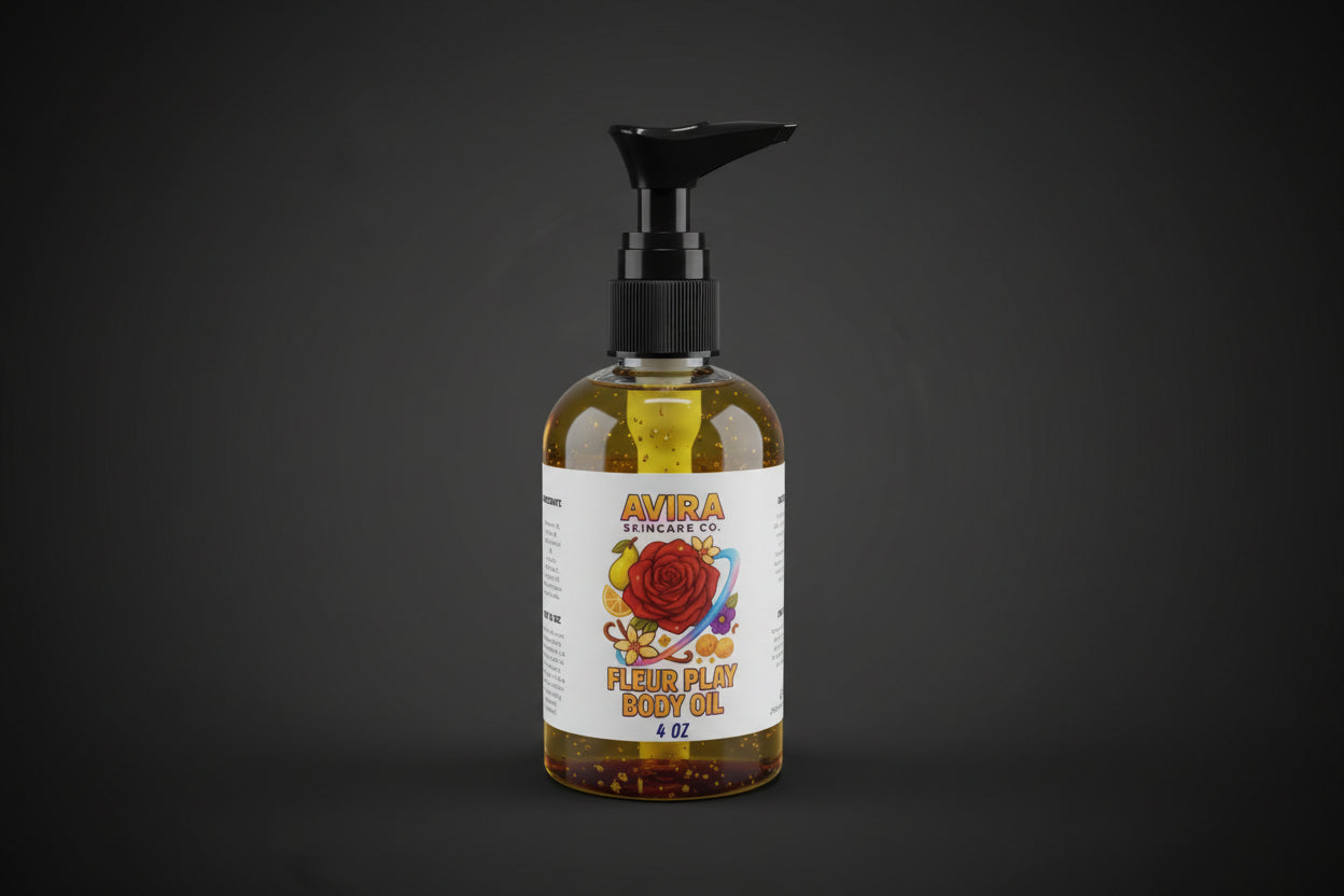 Avira's Skincare Collection Fleur Play Body Oil
