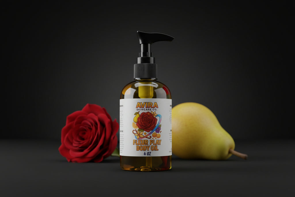 Avira's Skincare Collection Fleur Play Body Oil