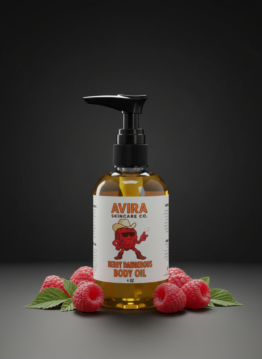 Avira's Skincare Collection Berry Dangerous Body Oil