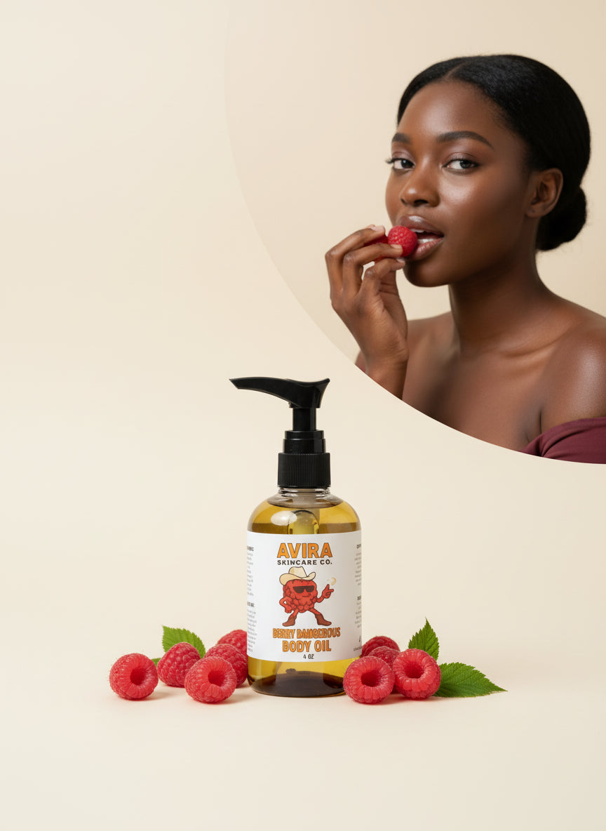 Avira's Skincare Collection Berry Dangerous Body Oil