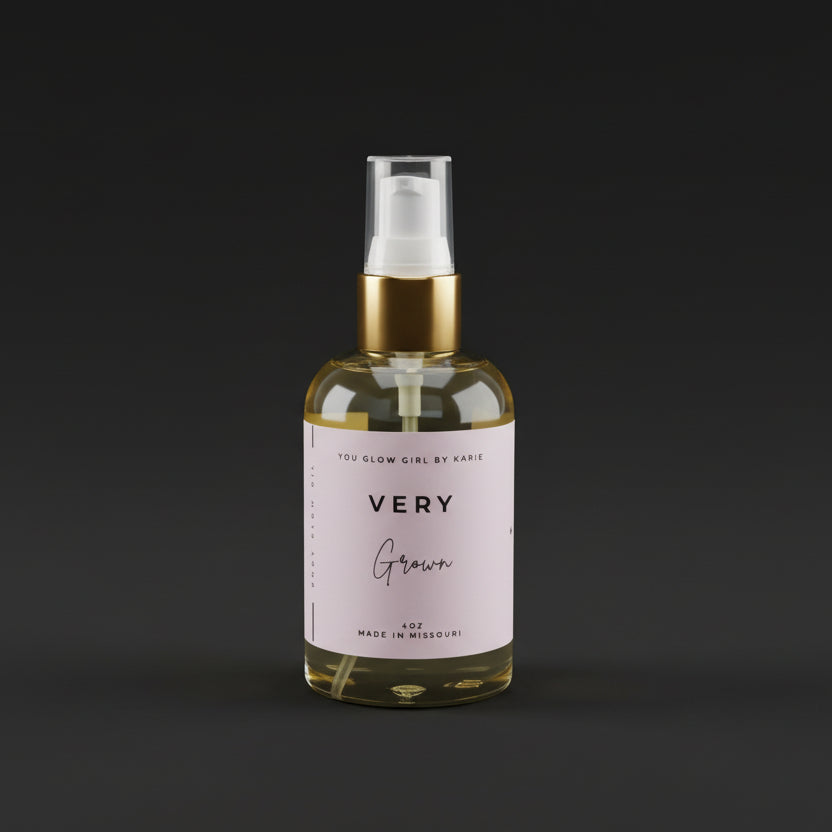 You Glow Girl By Karie Lg Body Oil (Inspired By: Mahogany Teakwood) Very Grown