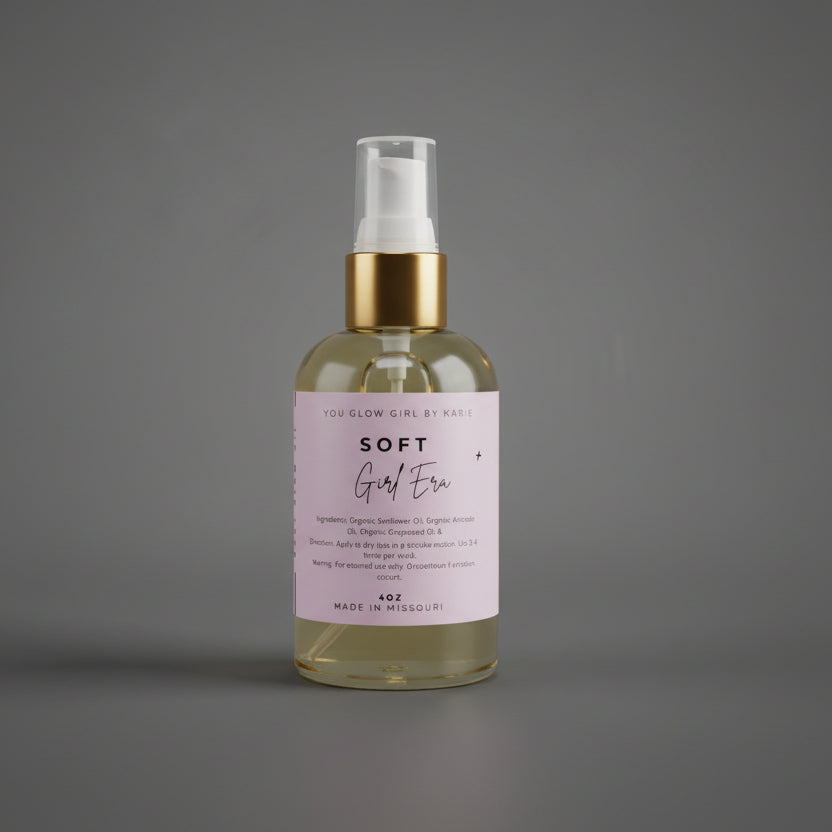 You Glow Girl by Karie Lg Body Oil (Scent: Fruity type) Soft Girl Era