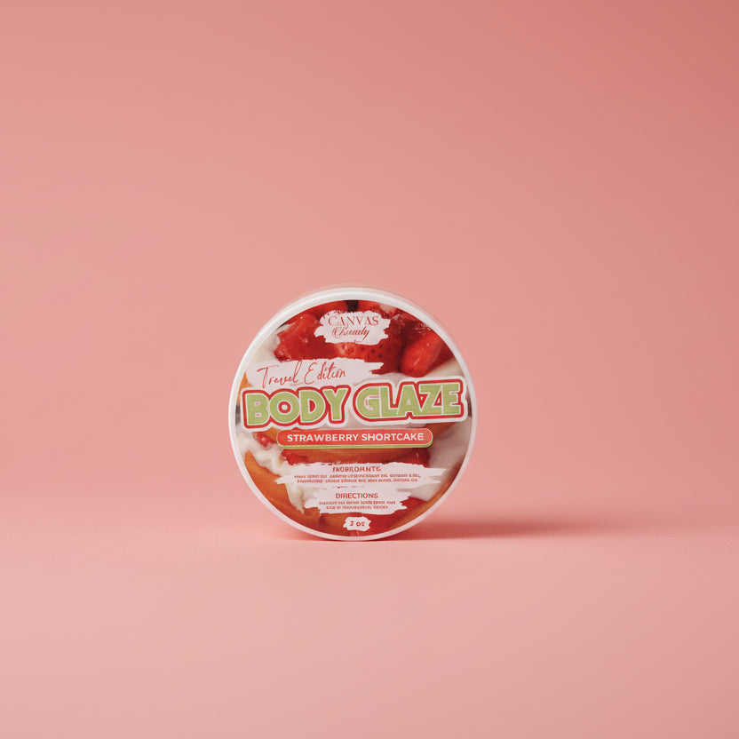 CANVAS Beauty Brand Travel Size Body Glaze (Strawberry)