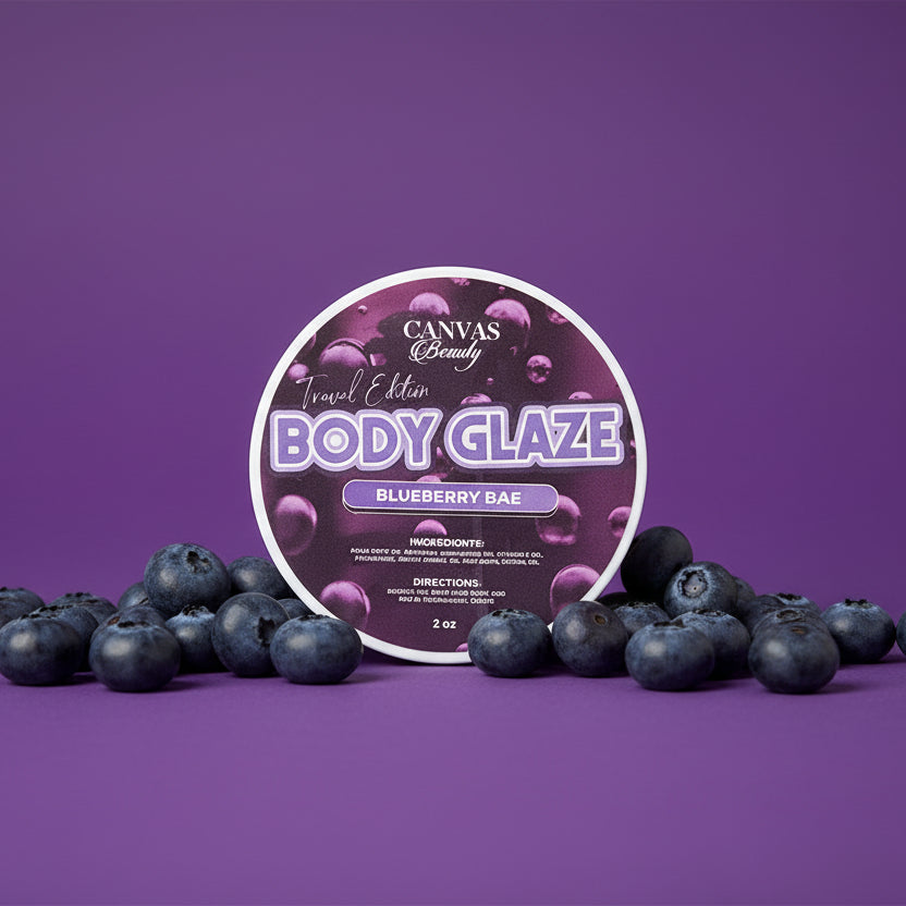 CANVAS Beauty Brand Travel Size Body Glaze (Blueberry)