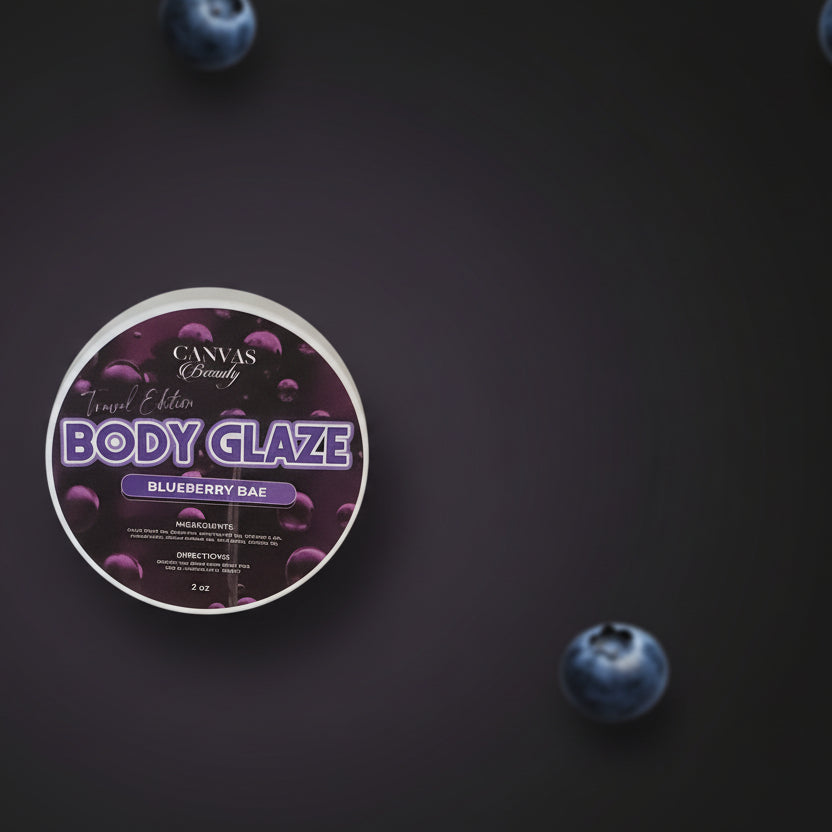 CANVAS Beauty Brand Travel Size Body Glaze (Blueberry)