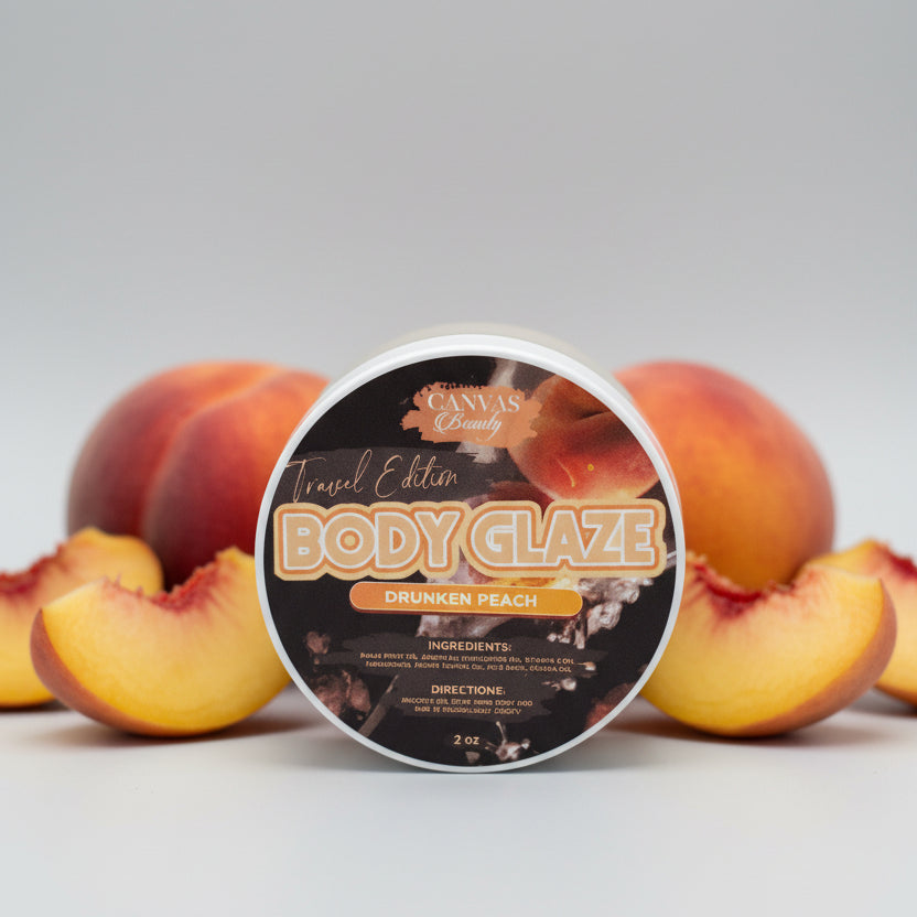 CANVAS Beauty Brand Travel Size Body Glaze (Peach)
