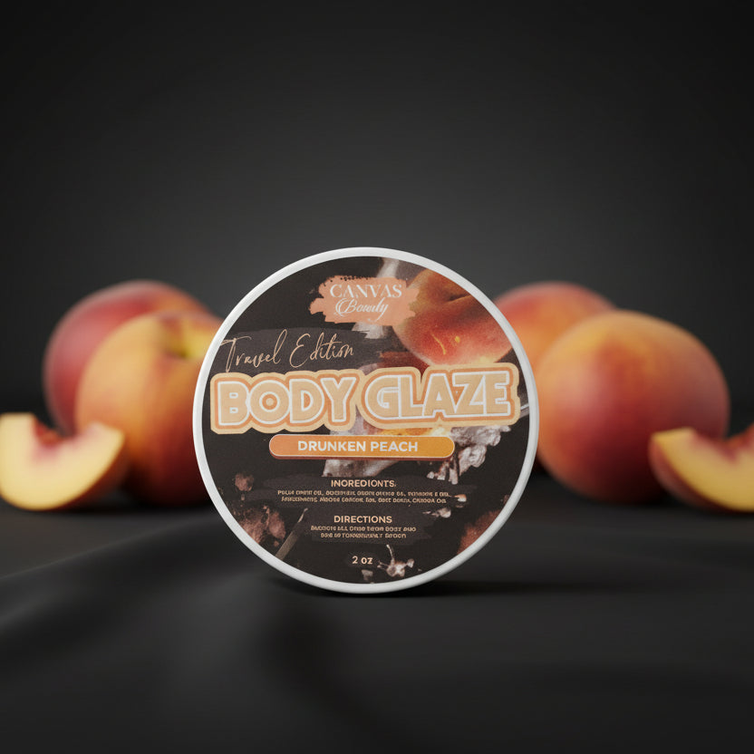 CANVAS Beauty Brand Travel Size Body Glaze (Peach)