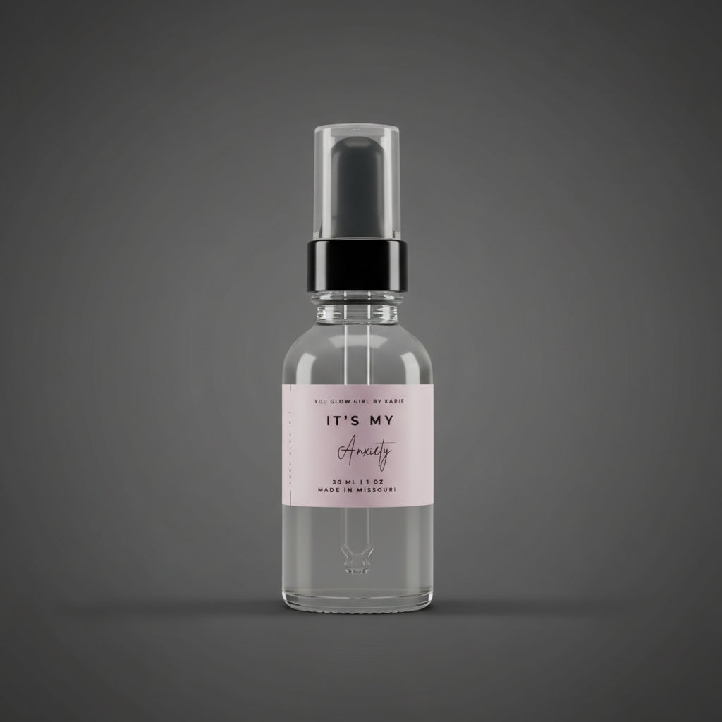 You Glow Girl By Karie Mini Body Oil (Scent: It's my Anxiety-Lavender/Marshmallow Scent)