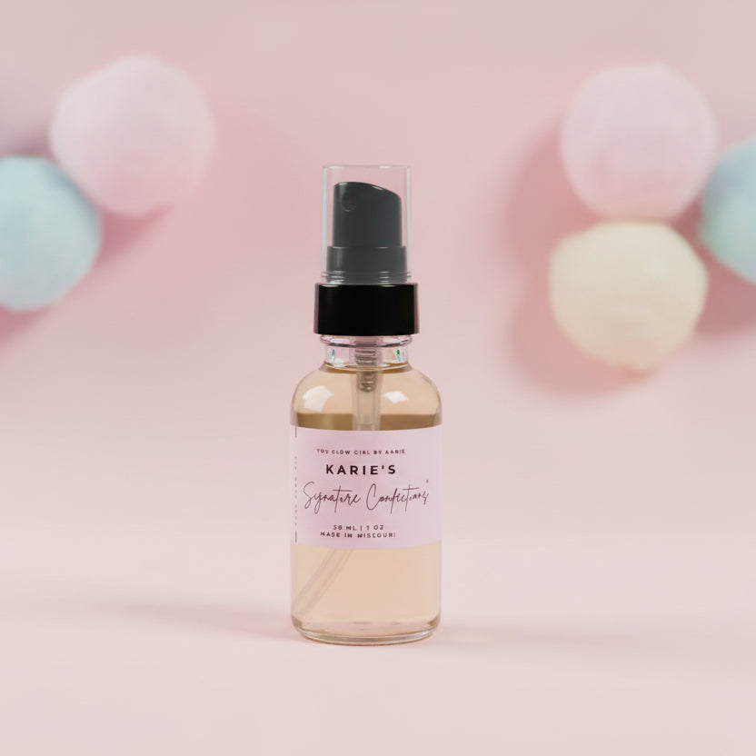 You Glow Girl By Karie Mini Body Oil (Scent: Signature Confections/Cotton Candy type scent)