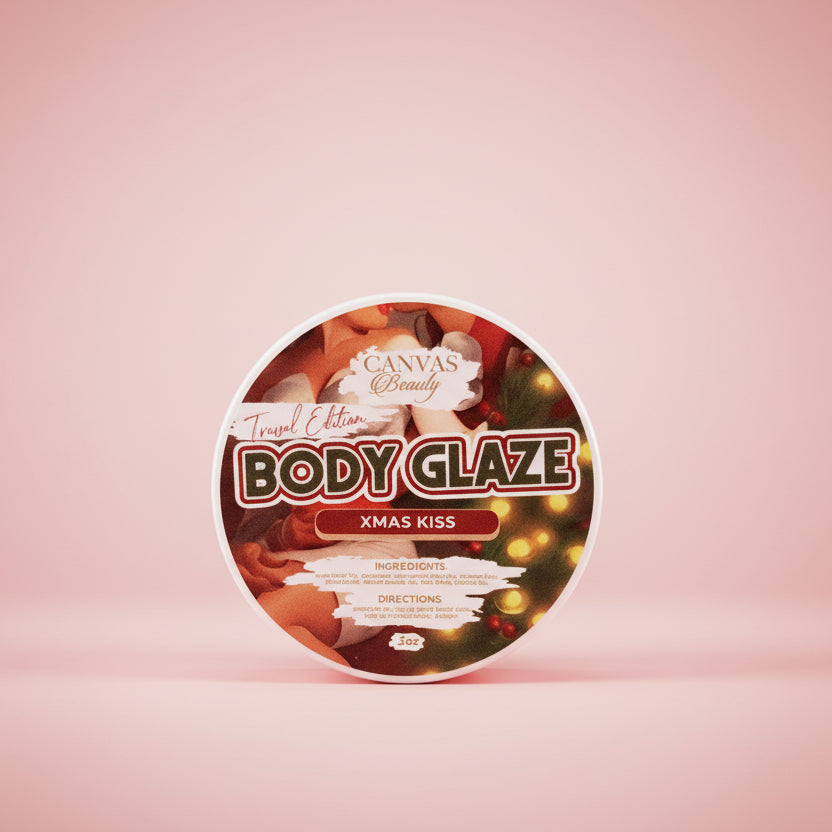 CANVAS Beauty Brand Travel Size Body Glaze (Xmas Kiss-Fruity Scent)