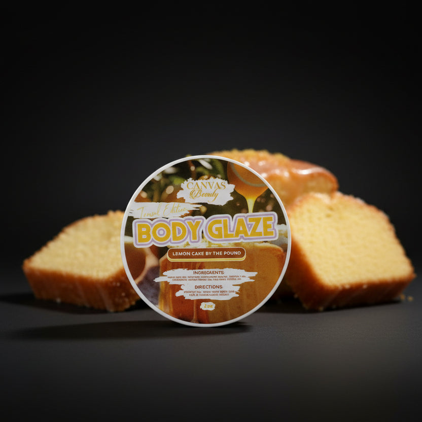 CANVAS Beauty Brand Travel Size Body Glaze (Lemon cake)