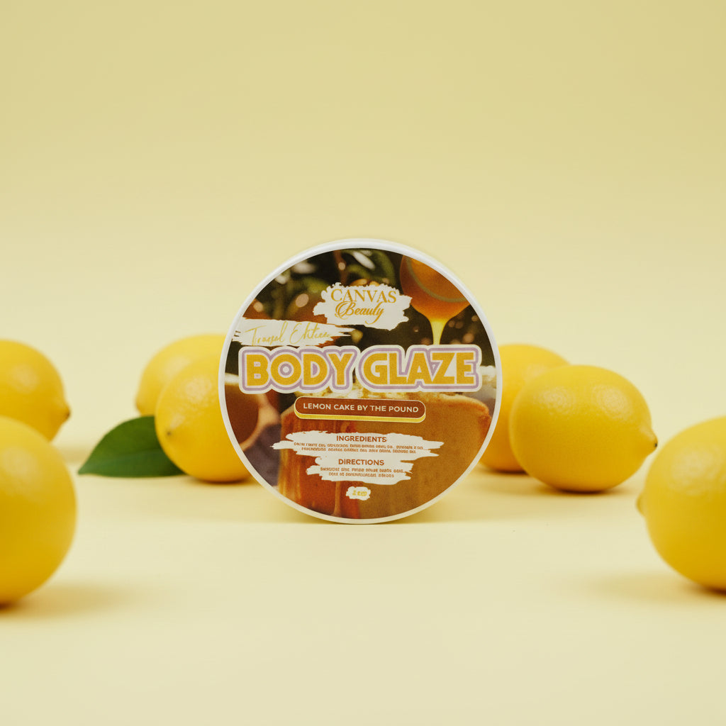 CANVAS Beauty Brand Travel Size Body Glaze (Lemon cake)