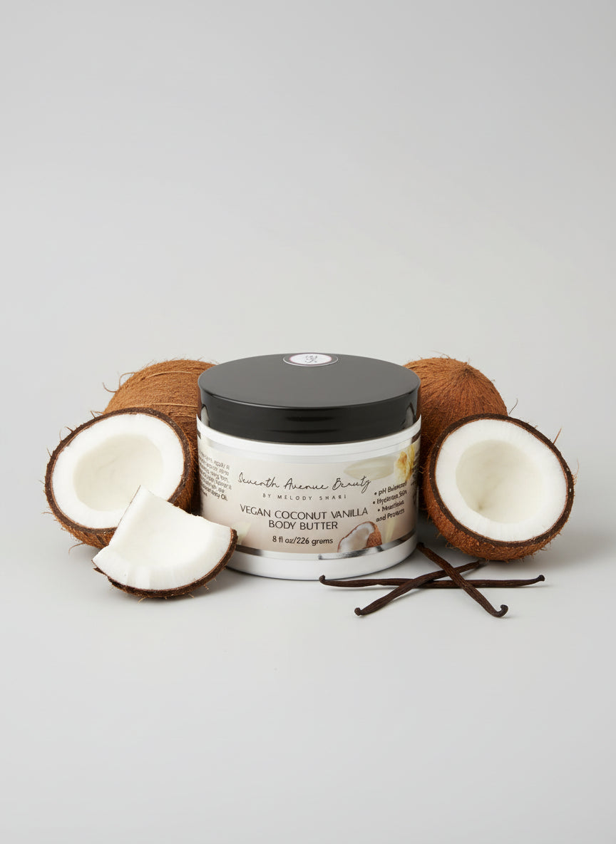Seventh Avenue Beauty Vegan Coconut Vanilla Body Butter
