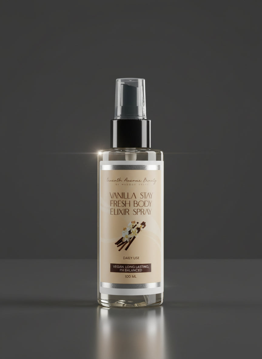 Seventh Avenue Beauty Vanilla Stay Fresh Body Elixir