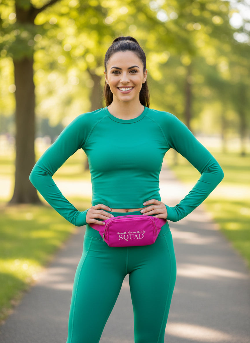 Seventh Avenue Beauty Cross body/Fanny Pack (Neon Pink)