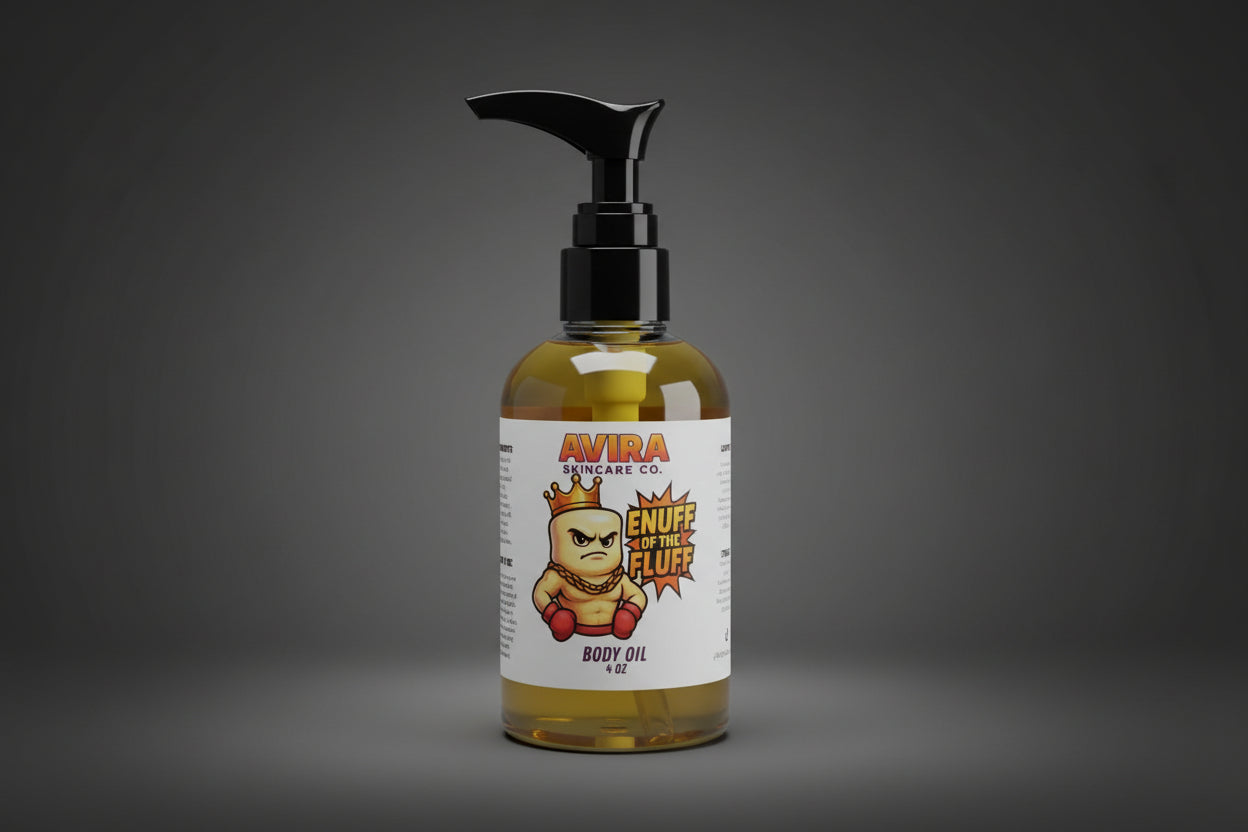 Avira's Skincare Collection Enuff of the Fluff Body Oil