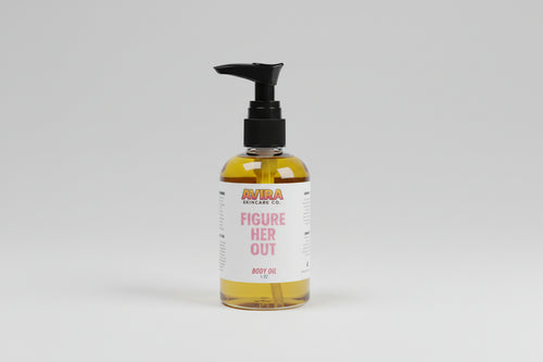 Avira's Skincare Collection Figure Her Out Body Oil
