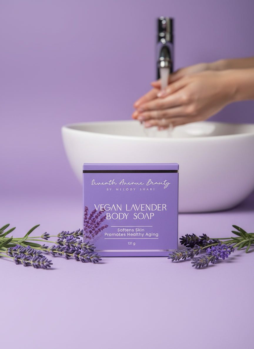 Seventh Avenue Beauty Vegan Lavender Bar Soap